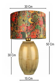 Opviq Lámpara de Mesa BK078 Multicolor